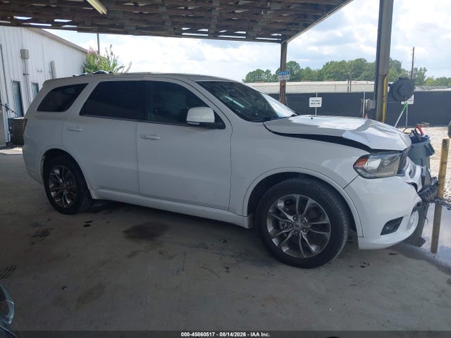 2019 Dodge Durango Gt Plus Rwd მანქანა იყიდება აუქციონზე, vin: 1C4RDHDG2KC803136, აუქციონის ნომერი: 45860517