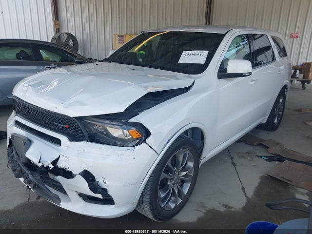 2019 Dodge Durango Gt Plus Rwd მანქანა იყიდება აუქციონზე, vin: 1C4RDHDG2KC803136, აუქციონის ნომერი: 45860517
