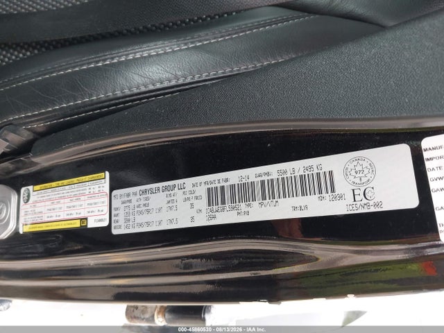 45860530 :رقم المزاد ، 1C4BJWEG8FL590521 vin ، 2015 Jeep Wrangler Unlimited Sahara مزاد بيع