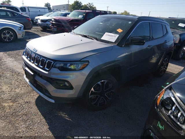 2023 Jeep Compass Limited 4x4 მანქანა იყიდება აუქციონზე, vin: 3C4NJDCN9PT548433, აუქციონის ნომერი: 45860531