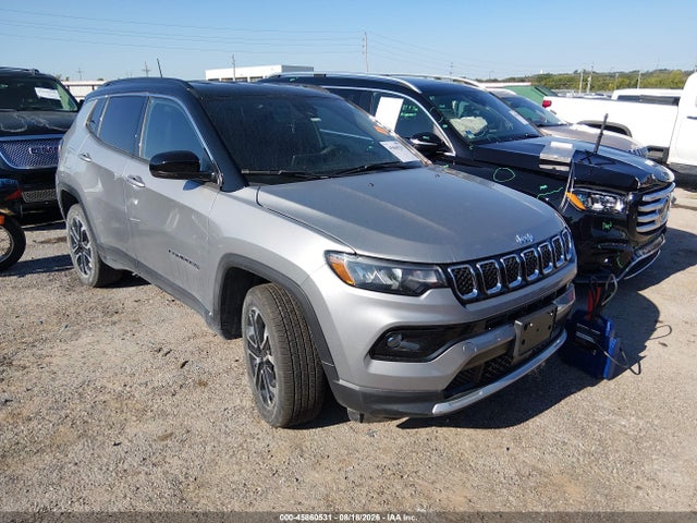 2023 Jeep Compass Limited 4x4 მანქანა იყიდება აუქციონზე, vin: 3C4NJDCN9PT548433, აუქციონის ნომერი: 45860531