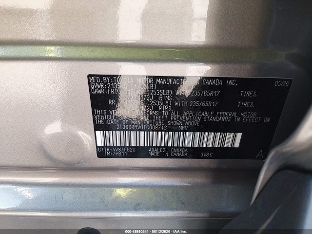 Toyota RAV4 LE 2026 2T36DRBV0TC008743 Image 9