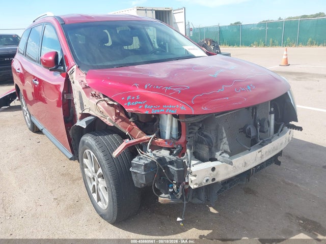 Продажа на аукционе авто 2016 Nissan Pathfinder Platinum/s/sl/sv, vin: 5N1AR2MM6GC606569, номер лота: 45860561