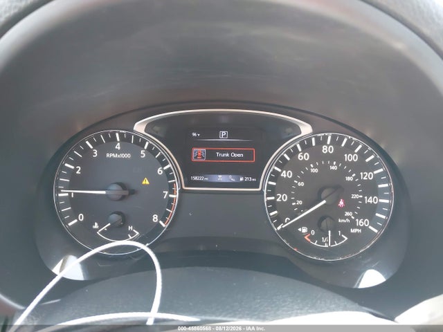 2018 Nissan Altima 2.5 Sl მანქანა იყიდება აუქციონზე, vin: 1N4AL3APXJC168856, აუქციონის ნომერი: 45860568