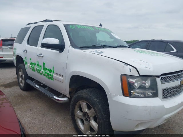 2007 Chevrolet Tahoe Ltz მანქანა იყიდება აუქციონზე, vin: 1GNFK13057J373634, აუქციონის ნომერი: 45860583