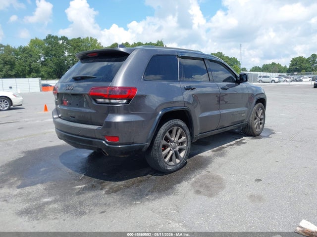 45860592 :رقم المزاد ، 1C4RJEBG6GC336109 vin ، 2016 Jeep Grand Cherokee Limited 75th Anniversary مزاد بيع