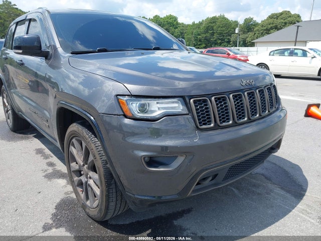 45860592 :رقم المزاد ، 1C4RJEBG6GC336109 vin ، 2016 Jeep Grand Cherokee Limited 75th Anniversary مزاد بيع