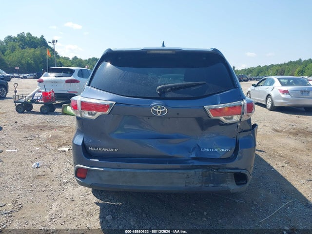 Toyota Highlander Limited V6 2015 5TDDKRFH4FS075352 Image 16