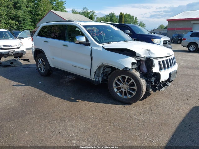 2015 Jeep Grand Cherokee Limited მანქანა იყიდება აუქციონზე, vin: 1C4RJFBGXFC918296, აუქციონის ნომერი: 45860645