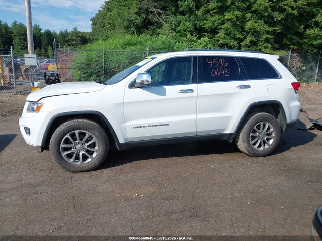 2015 Jeep Grand Cherokee Limited მანქანა იყიდება აუქციონზე, vin: 1C4RJFBGXFC918296, აუქციონის ნომერი: 45860645