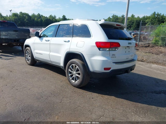 2015 Jeep Grand Cherokee Limited მანქანა იყიდება აუქციონზე, vin: 1C4RJFBGXFC918296, აუქციონის ნომერი: 45860645