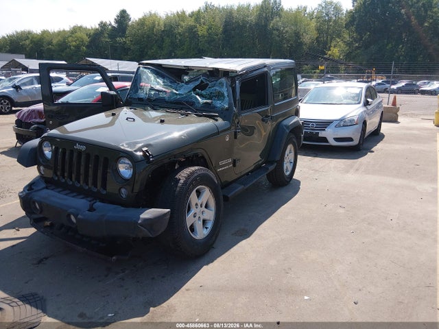 Aukcja sprzedaży 2015 Jeep Wrangler Sport, vin: 1C4GJWAG3FL564100, numer aukcji: 45860663