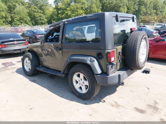 Aukcja sprzedaży 2015 Jeep Wrangler Sport, vin: 1C4GJWAG3FL564100, numer aukcji: 45860663