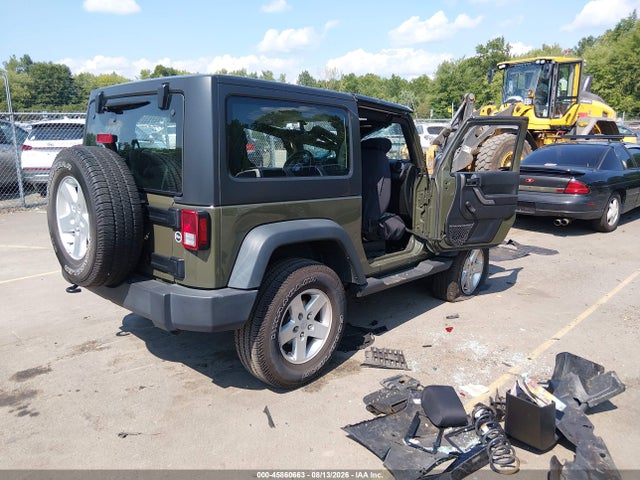 Aukcja sprzedaży 2015 Jeep Wrangler Sport, vin: 1C4GJWAG3FL564100, numer aukcji: 45860663