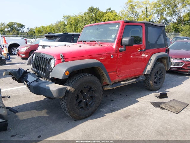 Jeep Wrangler Willys Wheeler 2015 1C4AJWAG5FL596844 Image 2