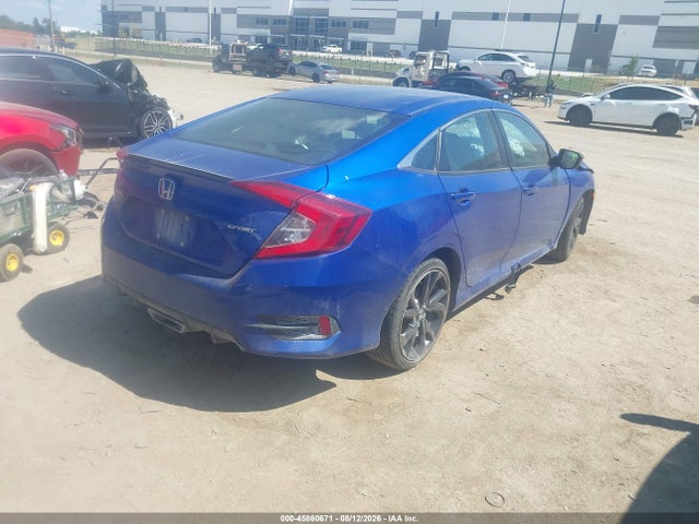 Продаж на аукціоні авто 2020 Honda Civic Sport, vin: 19XFC2F89LE214930, номер лоту: 45860671