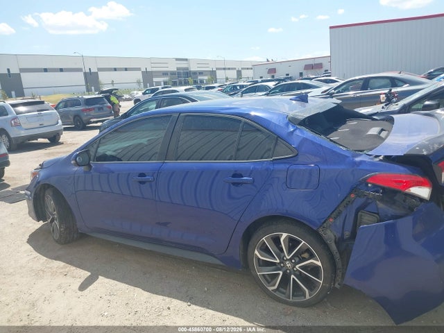 45860700 :رقم المزاد ، 5YFM4RCE5LP013287 vin ، 2020 Toyota Corolla Se  6mt مزاد بيع