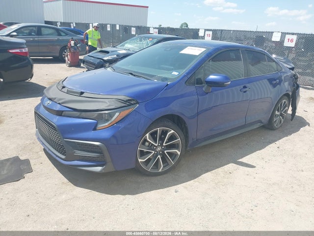 45860700 :رقم المزاد ، 5YFM4RCE5LP013287 vin ، 2020 Toyota Corolla Se  6mt مزاد بيع