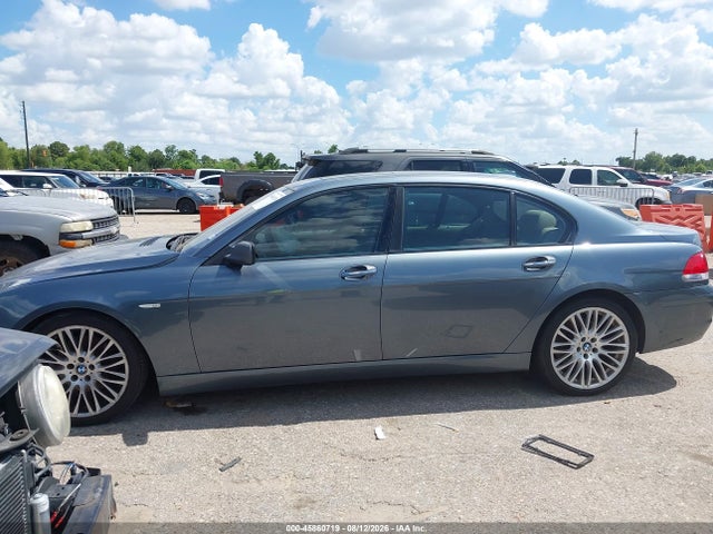 45860719 :رقم المزاد ، WBAHN83557DT66272 vin ، 2007 Bmw 750li مزاد بيع