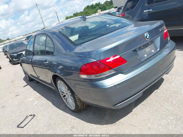 45860719 :رقم المزاد ، WBAHN83557DT66272 vin ، 2007 Bmw 750li مزاد بيع