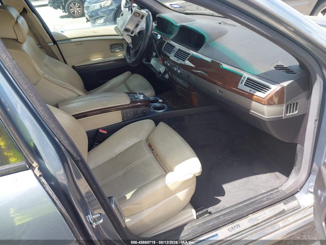 45860719 :رقم المزاد ، WBAHN83557DT66272 vin ، 2007 Bmw 750li مزاد بيع