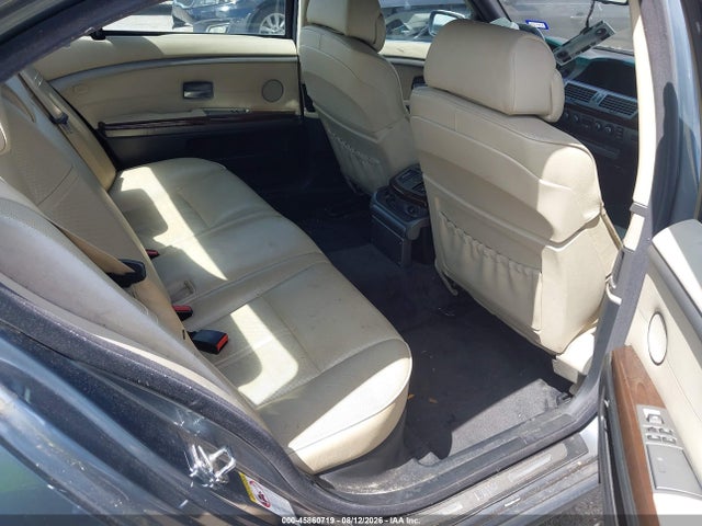 45860719 :رقم المزاد ، WBAHN83557DT66272 vin ، 2007 Bmw 750li مزاد بيع