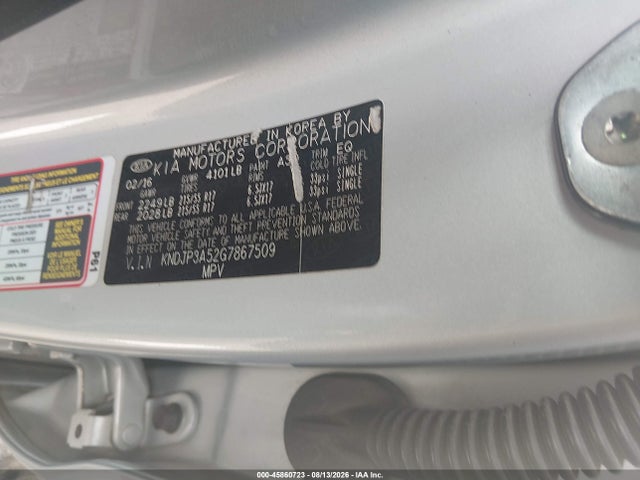 Продаж на аукціоні авто 2016 Kia Soul +, vin: KNDJP3A52G7867509, номер лоту: 45860723