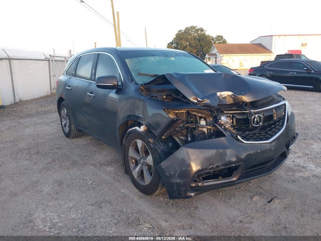 2015 Acura Mdx მანქანა იყიდება აუქციონზე, vin: 5FRYD3H27FB009835, აუქციონის ნომერი: 45860819