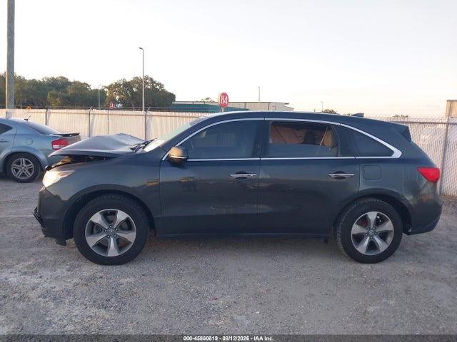 2015 Acura Mdx მანქანა იყიდება აუქციონზე, vin: 5FRYD3H27FB009835, აუქციონის ნომერი: 45860819