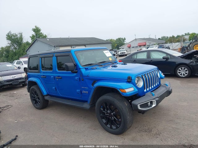 Продаж на аукціоні авто 2022 Jeep Wrangler 4xe Unlimited Sahara 4x4, vin: 1C4JJXP68NW163052, номер лоту: 45860829
