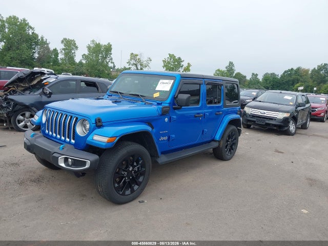Продаж на аукціоні авто 2022 Jeep Wrangler 4xe Unlimited Sahara 4x4, vin: 1C4JJXP68NW163052, номер лоту: 45860829