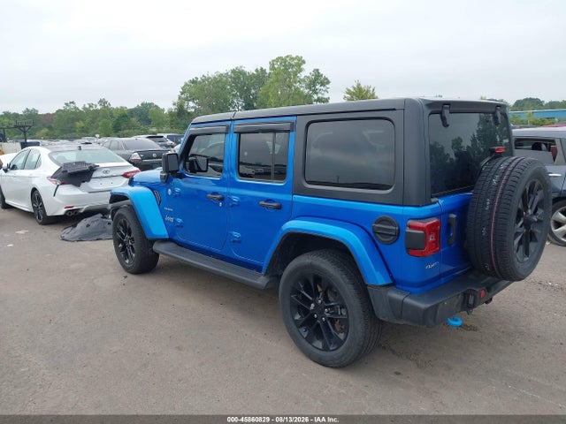Продаж на аукціоні авто 2022 Jeep Wrangler 4xe Unlimited Sahara 4x4, vin: 1C4JJXP68NW163052, номер лоту: 45860829