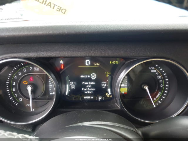 Продаж на аукціоні авто 2022 Jeep Wrangler 4xe Unlimited Sahara 4x4, vin: 1C4JJXP68NW163052, номер лоту: 45860829