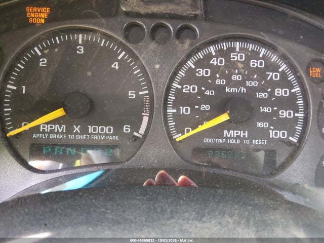 Продаж на аукціоні авто 2001 Chevrolet S-10 Ls, vin: 1GCCS19W618100692, номер лоту: 45860832