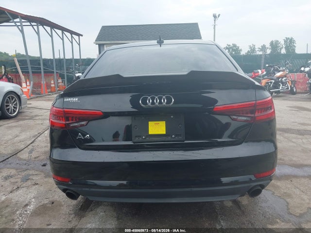 2017 Audi A4 Premium მანქანა იყიდება აუქციონზე, vin: WAUGNAF4XHN004052, აუქციონის ნომერი: 45860973