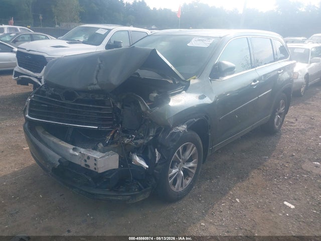 5TDJKRFH1FS138894 Toyota Highlander Xle V6