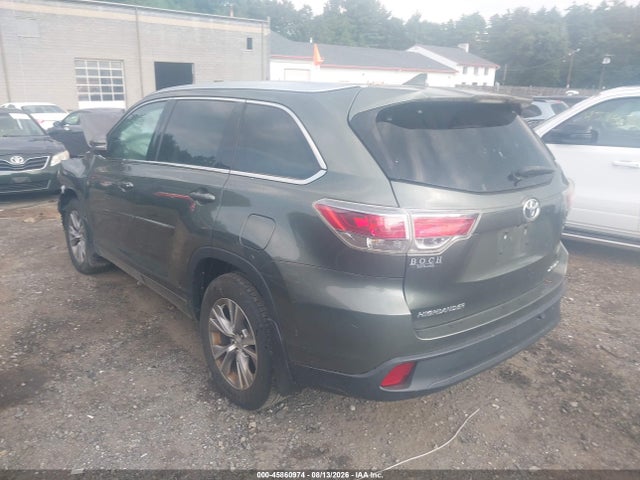 5TDJKRFH1FS138894 Toyota Highlander Xle V6