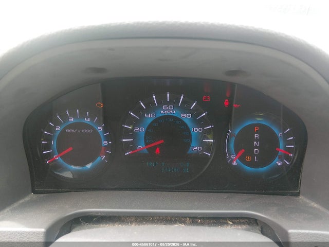 45861017 :رقم المزاد ، 3FAHP0JA9CR207213 vin ، 2012 Ford Fusion Sel مزاد بيع