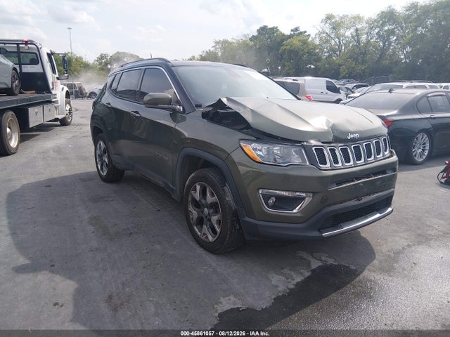 2018 Jeep Compass Limited 4x4 მანქანა იყიდება აუქციონზე, vin: 3C4NJDCB7JT404232, აუქციონის ნომერი: 45861057
