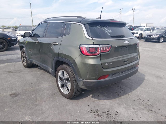 Aukcja sprzedaży 2018 Jeep Compass Limited 4x4, vin: 3C4NJDCB7JT404232, numer aukcji: 45861057