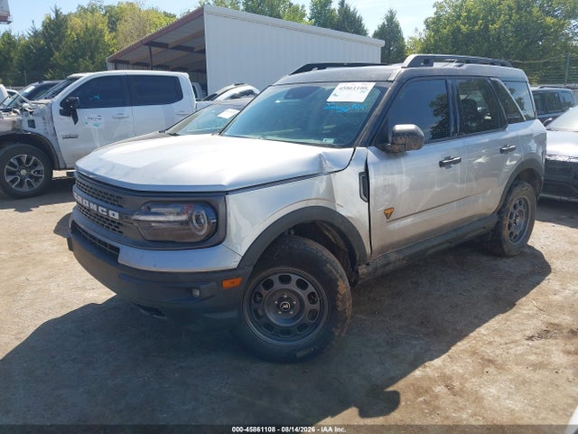 2021 Ford Bronco Sport Badlands მანქანა იყიდება აუქციონზე, vin: 3FMCR9D99MRA60831, აუქციონის ნომერი: 45861108