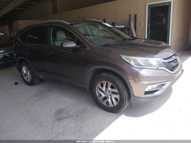 2016 Honda Cr-v Ex-l მანქანა იყიდება აუქციონზე, vin: 2HKRM3H76GH523325, აუქციონის ნომერი: 45861117
