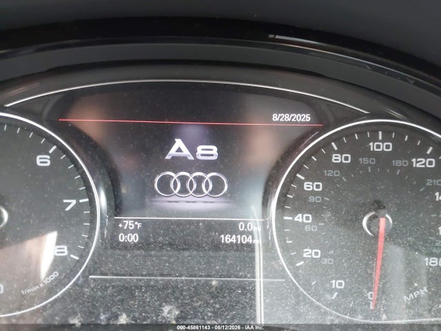 Продажа на аукционе авто 2012 Audi A8 L L 4.2 (tiptronic) (no Longer Orderable), vin: WAURVAFD9CN003556, номер лота: 45861143