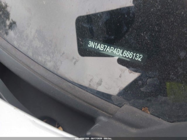 45861200 :رقم المزاد ، 3N1AB7AP4DL666132 vin ، 2013 Nissan Sentra Sr مزاد بيع