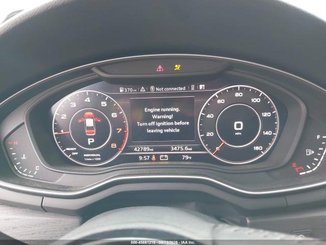 45861218 :رقم المزاد ، WAUENAF42HN017983 vin ، 2017 Audi A4 Premium Plus مزاد بيع