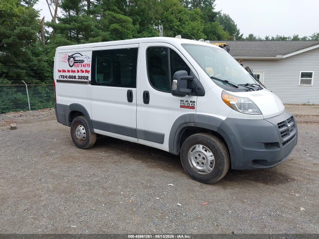 45861261 :رقم المزاد ، 3C6TRVNGXJE151157 vin ، 2018 Ram Promaster 1500 Low Roof 118 Wb مزاد بيع