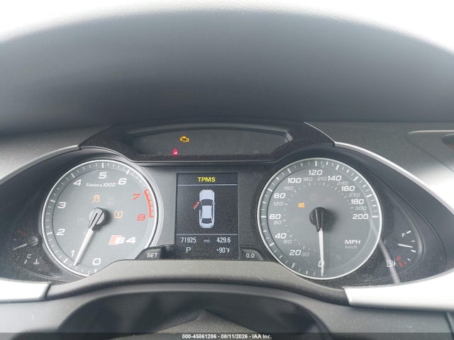 45861286 :رقم المزاد ، WAUBGAFLXAA019952 vin ، 2010 Audi S4 3.0 Premium Plus مزاد بيع