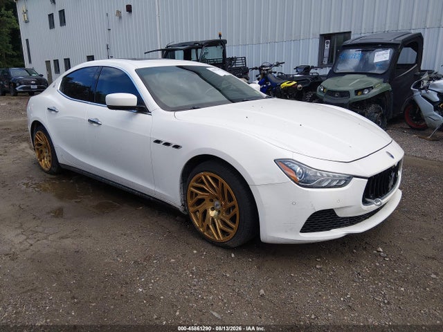 45861290 :رقم المزاد ، ZAM57RTA8E1085628 vin ، 2014 Maserati Ghibli S Q4 مزاد بيع