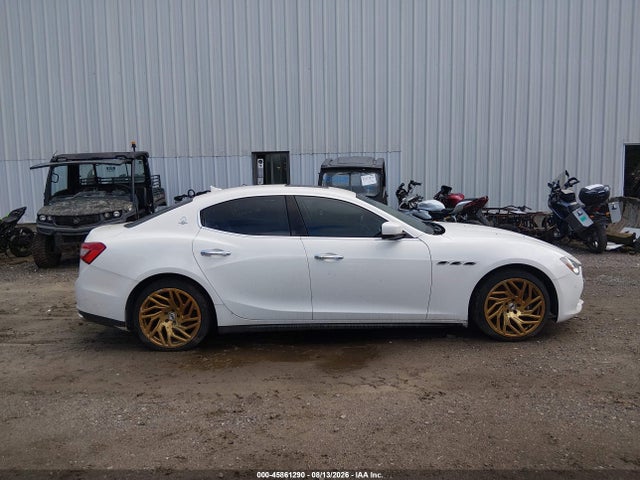 45861290 :رقم المزاد ، ZAM57RTA8E1085628 vin ، 2014 Maserati Ghibli S Q4 مزاد بيع