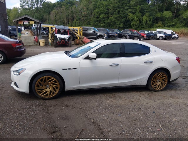 45861290 :رقم المزاد ، ZAM57RTA8E1085628 vin ، 2014 Maserati Ghibli S Q4 مزاد بيع
